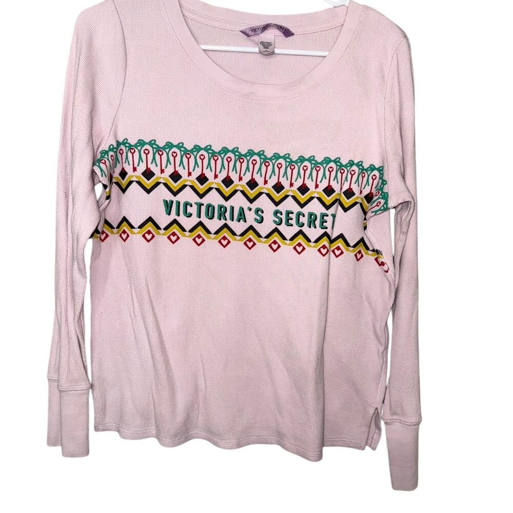 Victorias secret thermal sleep tee